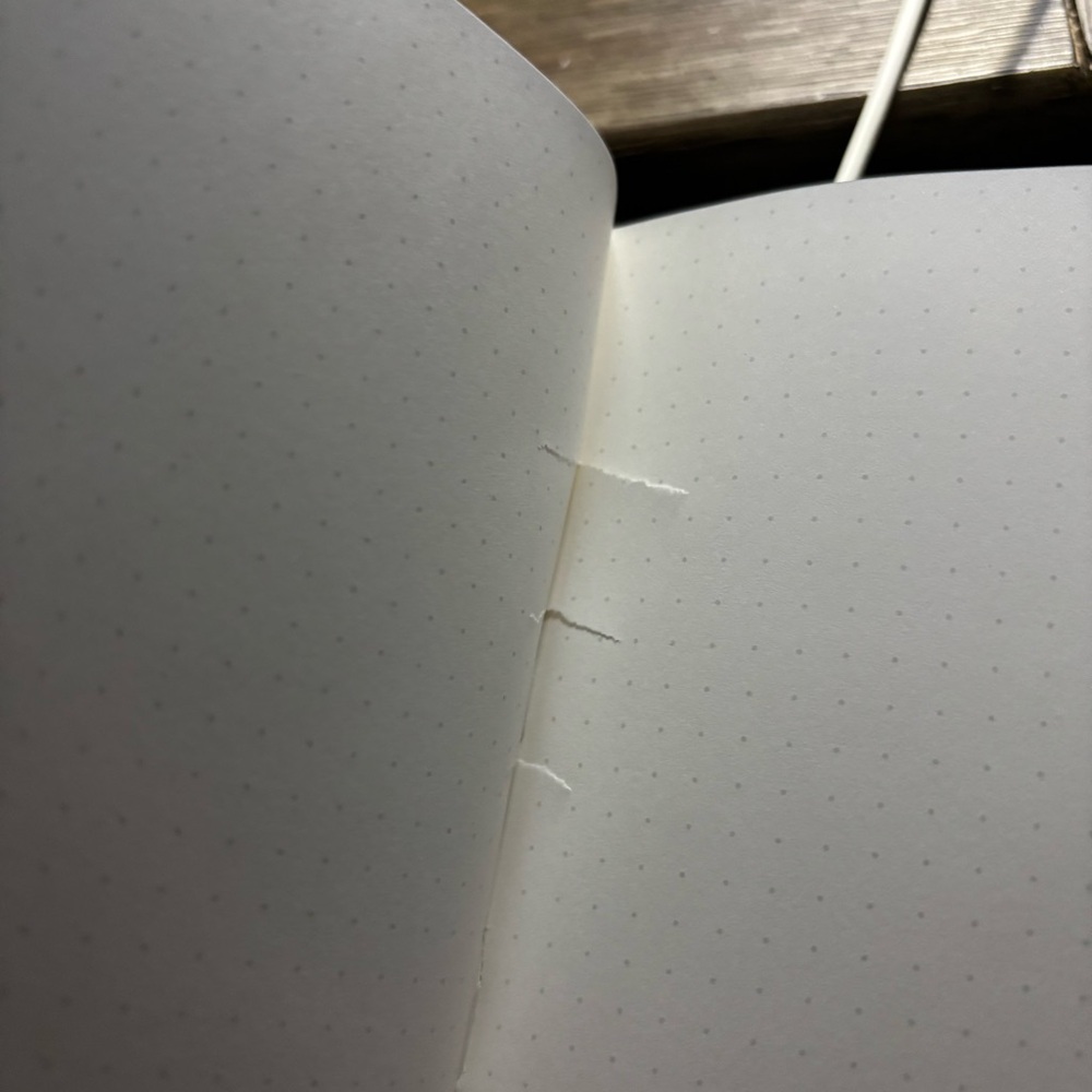 Holtz Leather Co. Thick Brown Full Grain Leather Bound Writing Journal Notebook - Picture 6 of 10